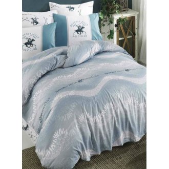 Постельное бельё Beverly Hills Polo Club ранфорс 032 Turquoise