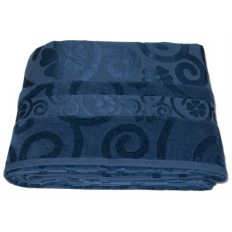 Простынь бамбуковая Cestepe Dark Blue 200*220