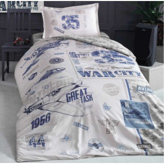 Підліткова постільна білизна Clasy Ranforce Troya