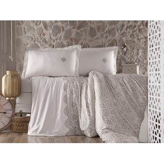 Постельное бельё Clasy Tiera V1 ранфорс евро