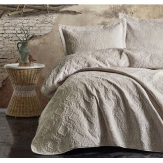 Покрывало Cotton Box Soft Yesil + 2 наволочки Покрывало Cotton Box Soft Yesil + 2 наволочки