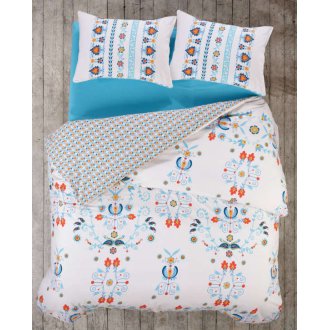 Постельное бельё Cotton Box ранфорс Cesminaz евро