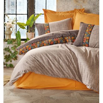 Постельное бельё Cotton Box евро Folk Art Vizon Постельное бельё Cotton Box евро Folk Art Vizon