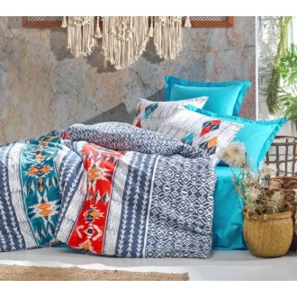 Постельное бельё Cotton Box ранфорс Ethnic Marika евро