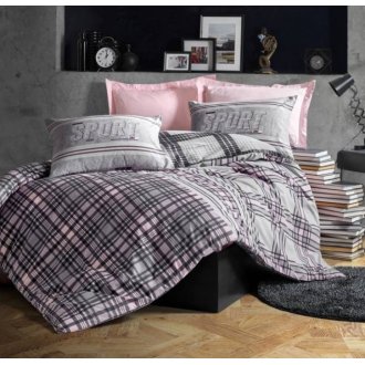 Постельное бельё Cotton Box ранфорс Masculine Andrea евро
