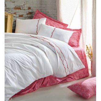 Постельное бельё Cotton Box евро Majestic Coco Mercan