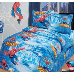 Детское постельное белье Человек паук бязь