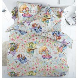 Детское постельное белье в кроватку Феи волшебницы - бязь