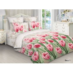 Подростковое постельное белье нежность тюльпана