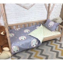 Детское постельное белье в кроватку Cotton Twill Умка - сатин