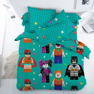 Детское постельное белье Фигурки Лего