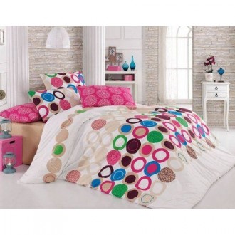 Постельное белье евро Benetton Fusya
