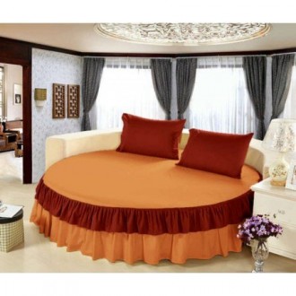 Постельное белье круглое Almira mix сатин Premium 200 Медовый сон Постельное белье круглое Almira mix сатин Premium 200 Медовый сон