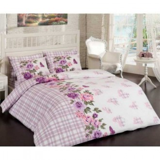 Постельное белье евро «Rosemary»