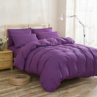 Подростковое постельное белье Almira Mix Premium Saten Purple