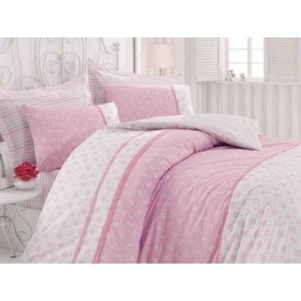 Комплект постельного белья Cotton Box Melisa Pembe