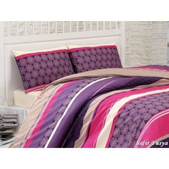 Постельное бельё First Choice бязь Safir Fusya