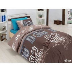 Подростковое постельное белье First Choice ранфорс Team