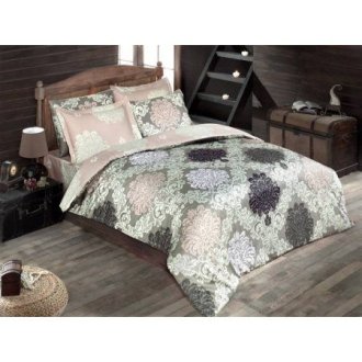 Постельное бельё Cotton Box сатин Leyla Somon евро