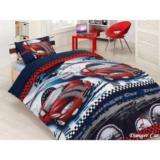 Детское постельное First Choice бязь Danger Car Детское постельное First Choice бязь Danger Car