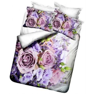 Постельное белье 3D Cotton Box бамбук Gul Bahcesi евро Постельное белье 3D Cotton Box бамбук Gul Bahcesi евро