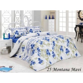 Постельное бельё First Choice бязь Montana Mavi Постельное бельё First Choice бязь Montana Mavi