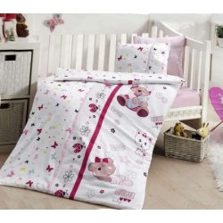 Детское постельное в кроватку First Choice Cute Baby сатин