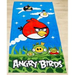 Детское пляжное полотенце First Choice Angry birds