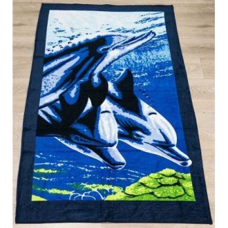 Пляжное полотенце First Choice Three dolphins
