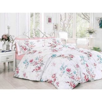 Постельное белье First Choice сатин Leana Pembe