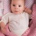 Подушка ортопедична для немовлят "Рожевий горошок"