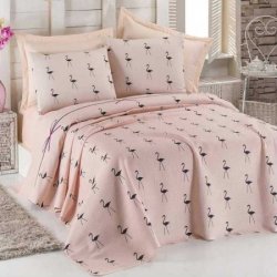 Пике - летнее постельное белье «Flamingo Pudra»