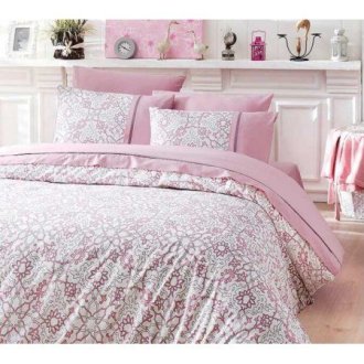 Постельное бельё First Choice ранфорс евро Bearriz Pudra