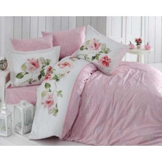 Постельное бельё First Choice ранфорс евро Felicia Постельное бельё First Choice ранфорс евро Felicia