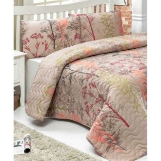 Стеганное покрывало Eponj Home Urla beige