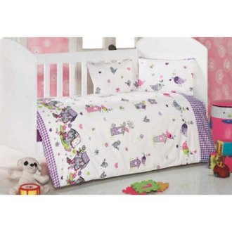 Детский комплект в кроватку Eponj Home Kuslar Lila