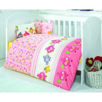 Детский комплект в кроватку Eponj Home Zuzu Pembe