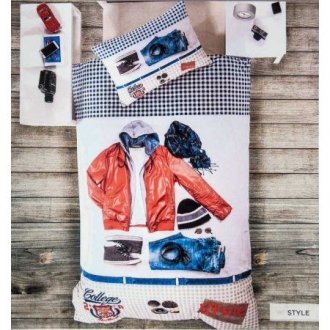 Подростковое постельное бельё "Style 3D"
