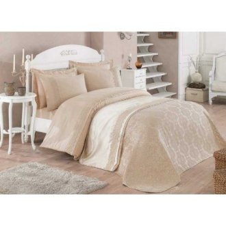 Постельное бельё + пике Alize Bej