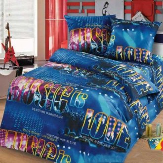 Дитяча постільна білизна Диско - бязь