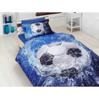 Підліткова постільна білизна 3D First Choice Digital Satin Cotton Football