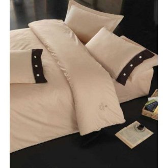 Постельное белье Cotton Box ранфорс евро Plain Bej