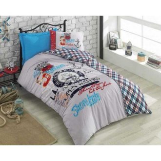Детское постельное бельё Cotton Box ранфорс Major Turkuaz