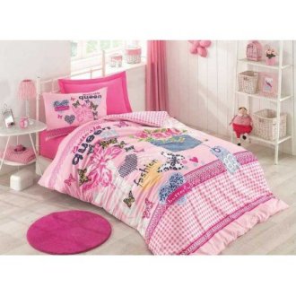 Детское постельное бельё Cotton Box ранфорс Queen Pembe