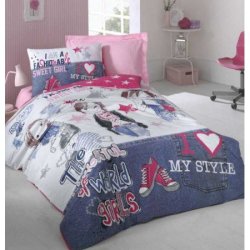 Детское постельное бельё Cotton Box ранфорс Fashiongirls Fusya