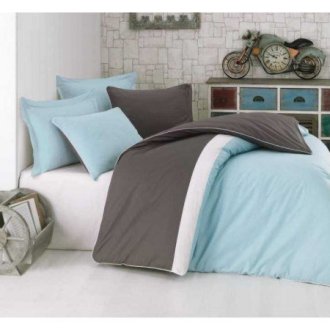 Постельное бельё Cotton Box евро Plain Sport Mint