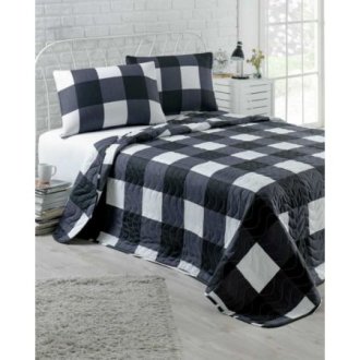 Стеганное покрывало Eponj Home Plaid