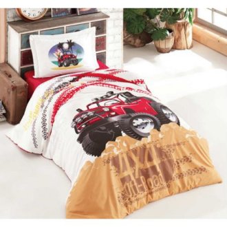 Дитяча постільна білизна Clasy Ranforce Off Road