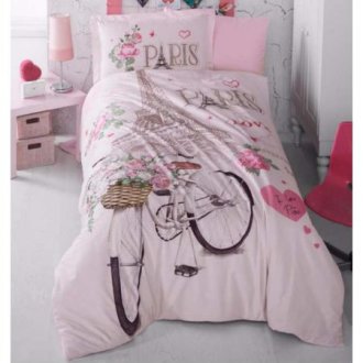 Подростковое постельное белье Ranforce Paris Love