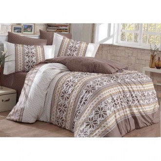 Постельное бельё Carla коричневое